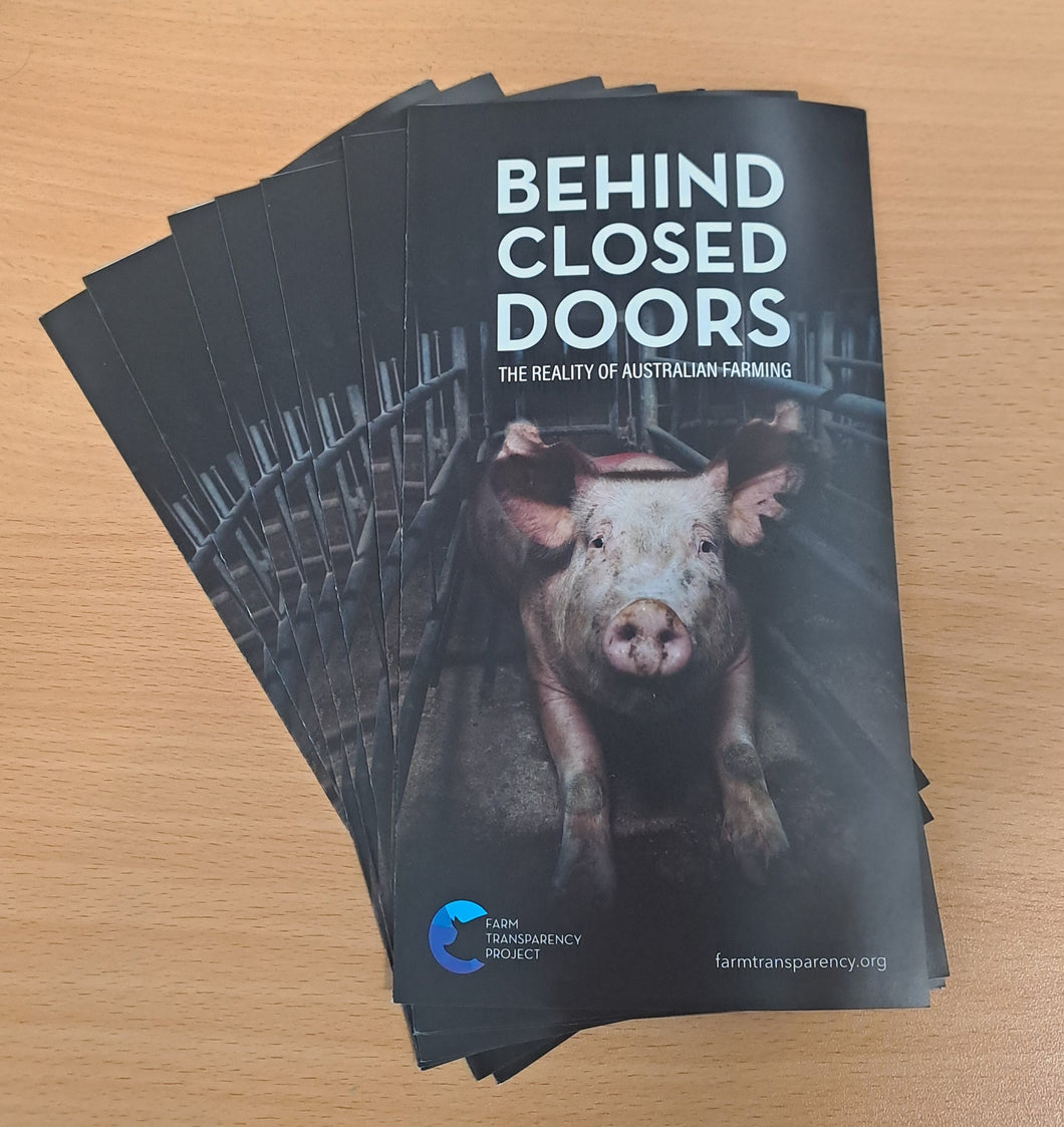 Flier pack: Behind Closed Doors