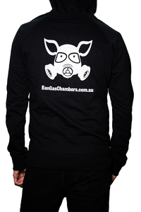 'Stop Gassing Pigs for Pork' Hoodie