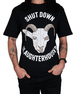 Shut Down Slaughterhouses T-Shirt (black)